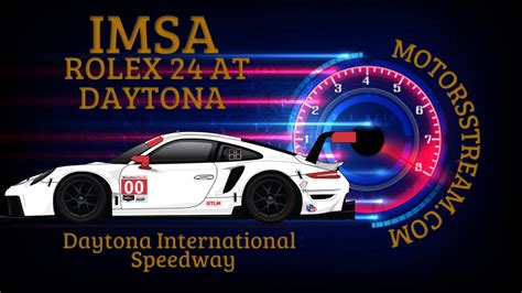 rolex daytona 24h live stream|24 hours of daytona tv schedule.